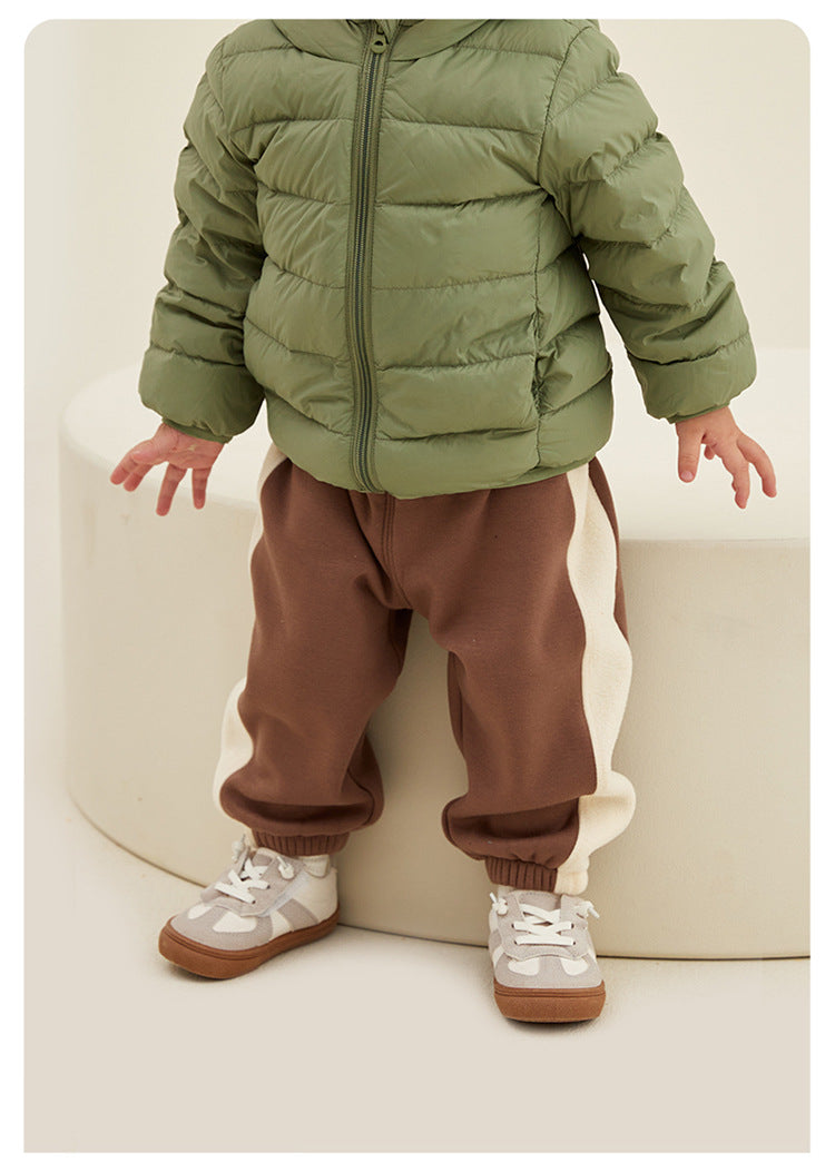 Baby Kid Unisex Color-blocking Pants Wholesale 221013236