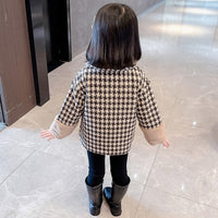 Load image into Gallery viewer, Baby Kid Girls Checked Jackets Outwears Wholesale 221013266
