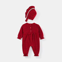 Load image into Gallery viewer, Baby Girls Solid Color Bow Jumpsuits Wholesale 221013289
