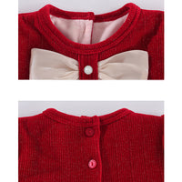 Load image into Gallery viewer, Baby Girls Solid Color Bow Jumpsuits Wholesale 221013289

