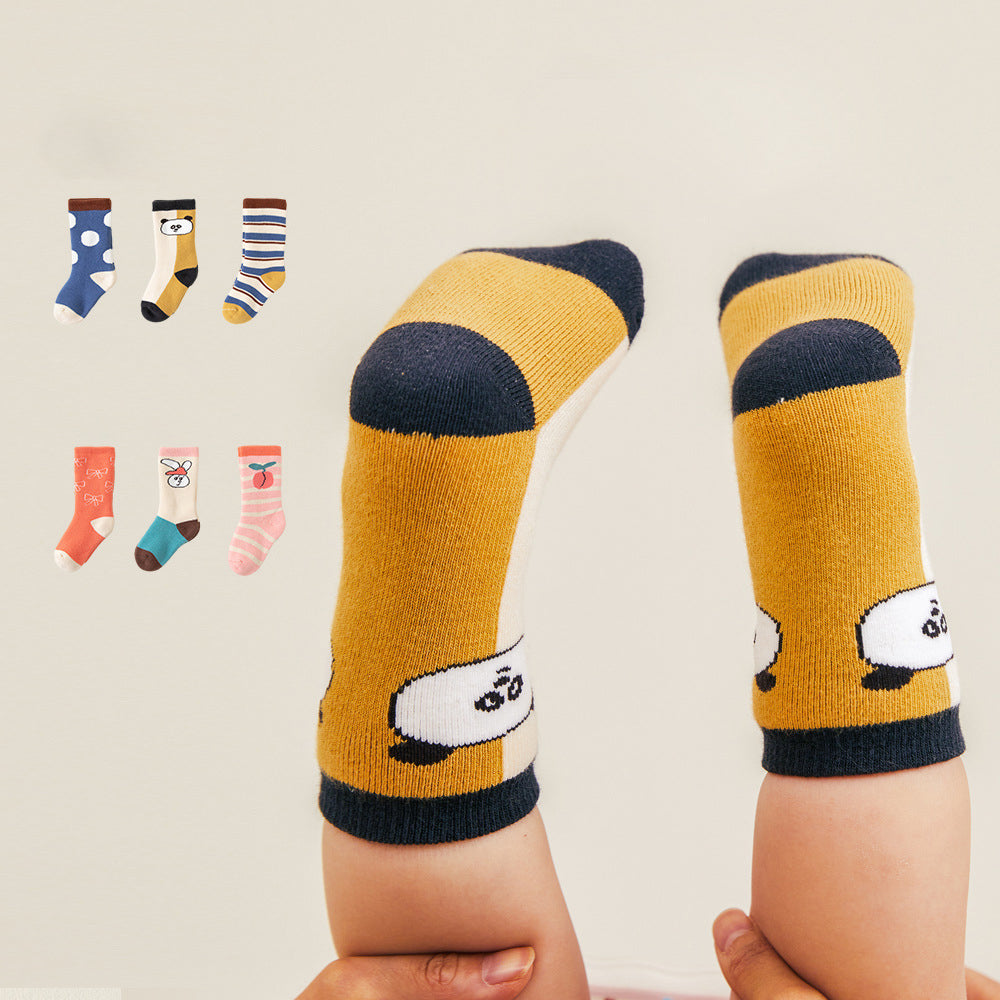 Unisex Striped Polka dots Cartoon Bow Accessories Socks Wholesale 221013359