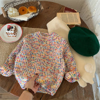 Load image into Gallery viewer, Baby Kid Girls Crochet Sweaters Wholesale 221013635
