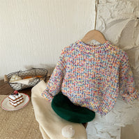 Load image into Gallery viewer, Baby Kid Girls Crochet Sweaters Wholesale 221013635
