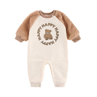 Load image into Gallery viewer, Baby Unisex Letters Plant Print Jumpsuits Wholesale 221013646
