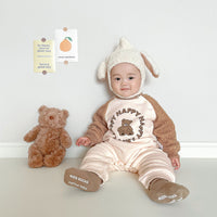 Load image into Gallery viewer, Baby Unisex Letters Plant Print Jumpsuits Wholesale 221013646
