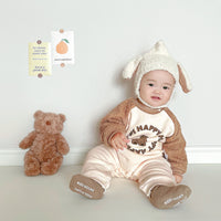 Load image into Gallery viewer, Baby Unisex Letters Plant Print Jumpsuits Wholesale 221013646

