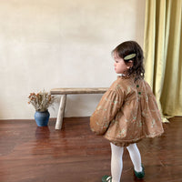 Load image into Gallery viewer, Baby Kid Girls Flower Print Tops Wholesale 221013752
