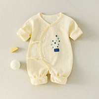 Load image into Gallery viewer, Baby Unisex Cartoon Plant Star Jumpsuits Wholesale 221018101
