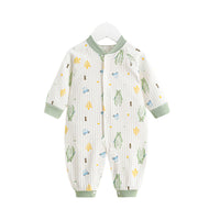 Load image into Gallery viewer, Baby Unisex Color-blocking Flower Car Print Jumpsuits Wholesale 221018111
