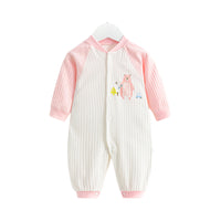 Load image into Gallery viewer, Baby Unisex Color-blocking Flower Car Print Jumpsuits Wholesale 221018111
