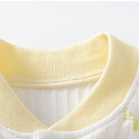 Load image into Gallery viewer, Baby Unisex Color-blocking Flower Car Print Jumpsuits Wholesale 221018111
