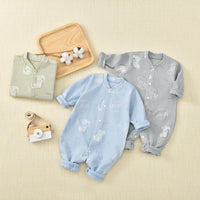 Load image into Gallery viewer, Baby Unisex Letters Fruit Dinosaur Checked Car Print Jumpsuits Wholesale 221018115
