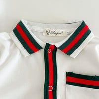 Load image into Gallery viewer, Baby Boys Color-blocking Jumpsuits Wholesale 221018116
