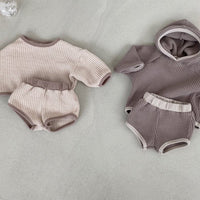 Load image into Gallery viewer, Baby Boys Color-blocking Tops Shorts Wholesale 221018149
