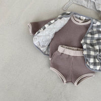 Load image into Gallery viewer, Baby Boys Color-blocking Tops Shorts Wholesale 221018149
