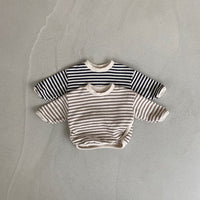 Load image into Gallery viewer, Baby Boys Striped Tops Wholesale 221018156

