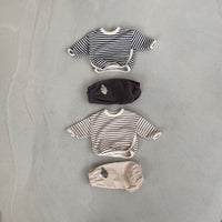 Load image into Gallery viewer, Baby Boys Striped Tops Wholesale 221018156

