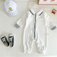 Load image into Gallery viewer, Baby Boys Striped Jumpsuits Wholesale 221018165
