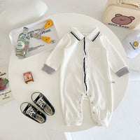 Load image into Gallery viewer, Baby Boys Striped Jumpsuits Wholesale 221018165
