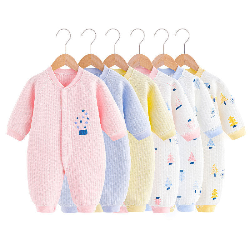 Baby Unisex Star Print Jumpsuits Wholesale  22101820