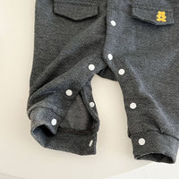 Load image into Gallery viewer, Baby Unisex Color-blocking Cartoon Embroidered Jumpsuits Wholesale 221018203
