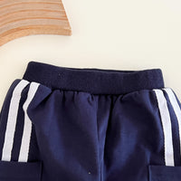 Load image into Gallery viewer, 2 Pieces Set Baby Kid Boys Color-blocking Car Cartoon Print Hoodies Swearshirts Striped And Letters Pants Wholesale 221018204
