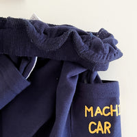 Load image into Gallery viewer, 2 Pieces Set Baby Kid Boys Color-blocking Car Cartoon Print Hoodies Swearshirts Striped And Letters Pants Wholesale 221018204
