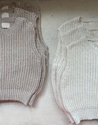 Load image into Gallery viewer, Baby Unisex Solid Color Muslin&amp;Ribbed Rompers Wholesale 221018205
