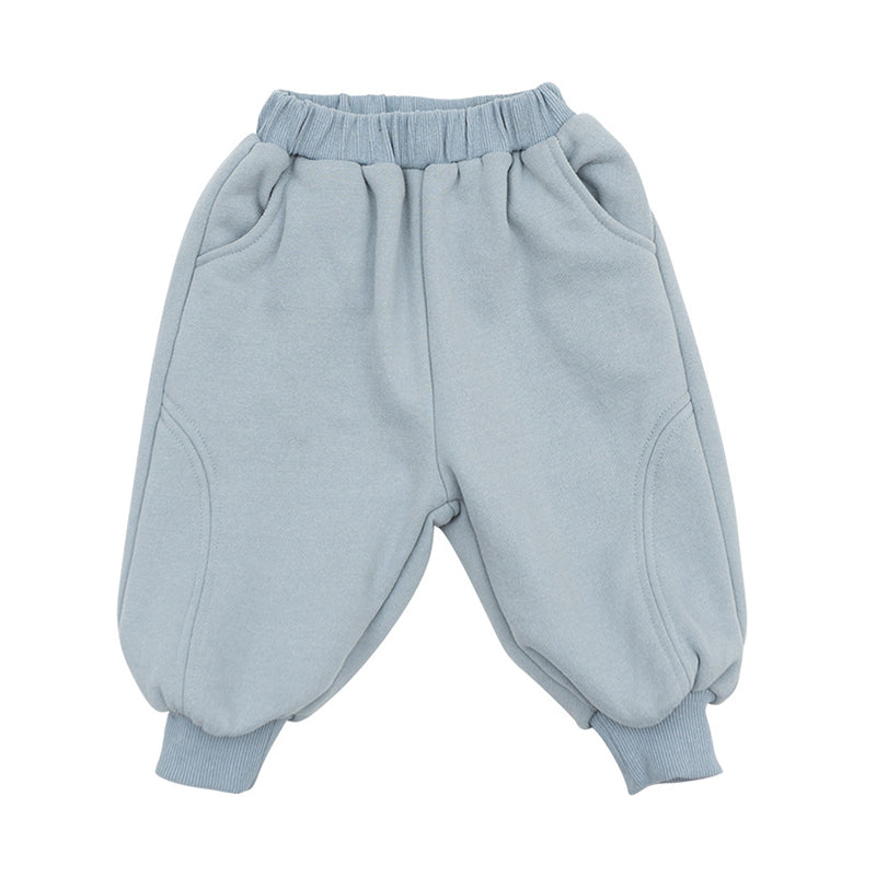 Baby Kid Unisex Solid Color Pants Wholesale 221018207