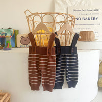 Load image into Gallery viewer, Baby Unisex Striped Jumpsuits Wholesale 221018208
