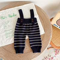 Load image into Gallery viewer, Baby Unisex Striped Jumpsuits Wholesale 221018208
