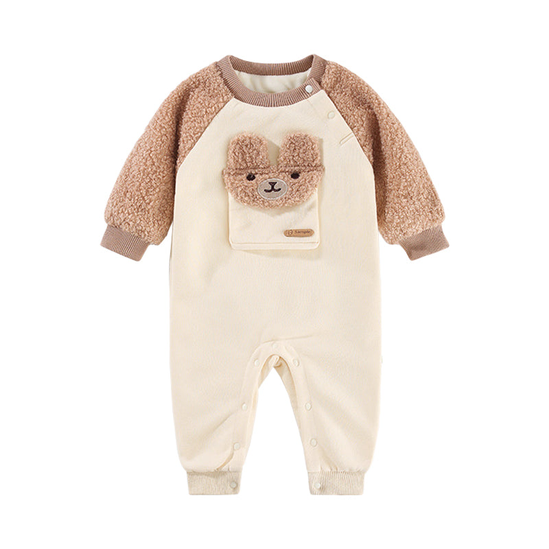 Baby Unisex Color-blocking Jumpsuits Wholesale 221018227