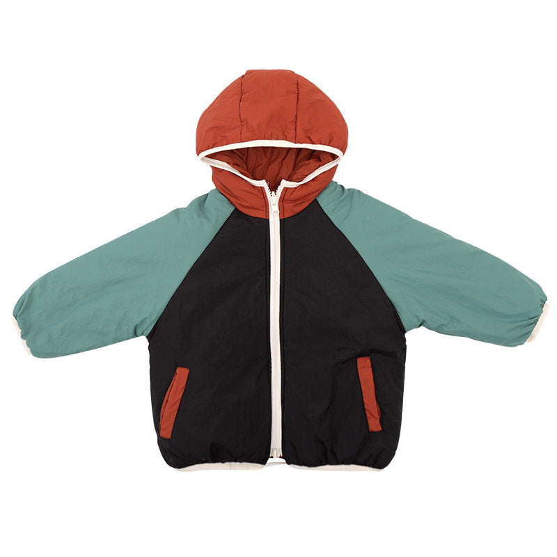 Baby Kid Unisex Color-blocking Jackets Outwears Wholesale 221018255