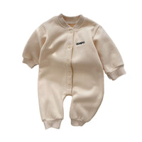 Load image into Gallery viewer, Baby Unisex Letters Embroidered Jumpsuits Wholesale 221018296
