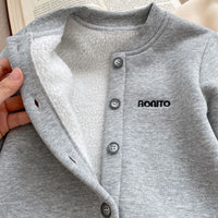 Load image into Gallery viewer, Baby Unisex Letters Embroidered Jumpsuits Wholesale 221018296
