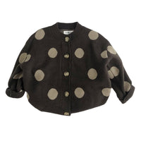 Load image into Gallery viewer, Baby Unisex Polka dots Cardigan Knitwear Wholesale 221018311
