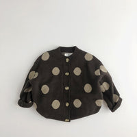 Load image into Gallery viewer, Baby Unisex Polka dots Cardigan Knitwear Wholesale 221018311

