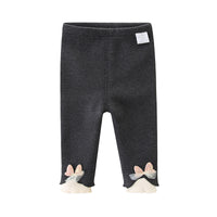Load image into Gallery viewer, Baby Kid Girls Color-blocking Bow Muslin&amp;Ribbed Pants Wholesale 221018345
