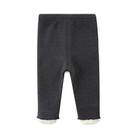 Load image into Gallery viewer, Baby Kid Girls Color-blocking Bow Muslin&amp;Ribbed Pants Wholesale 221018345
