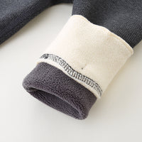 Load image into Gallery viewer, Baby Kid Girls Color-blocking Bow Muslin&amp;Ribbed Pants Wholesale 221018345
