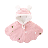 Load image into Gallery viewer, Baby Kid Girls Fruit Cartoon Embroidered Jackets Outwears Wholesale 221018393
