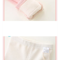 Load image into Gallery viewer, Baby Kid Girls Cartoon Muslin&amp;Ribbed Pants Leggings Wholesale 221018398
