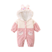 Load image into Gallery viewer, Baby Girls Letters Flower Embroidered Jumpsuits Wholesale 221018399
