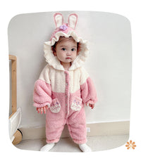 Load image into Gallery viewer, Baby Girls Letters Flower Embroidered Jumpsuits Wholesale 221018399

