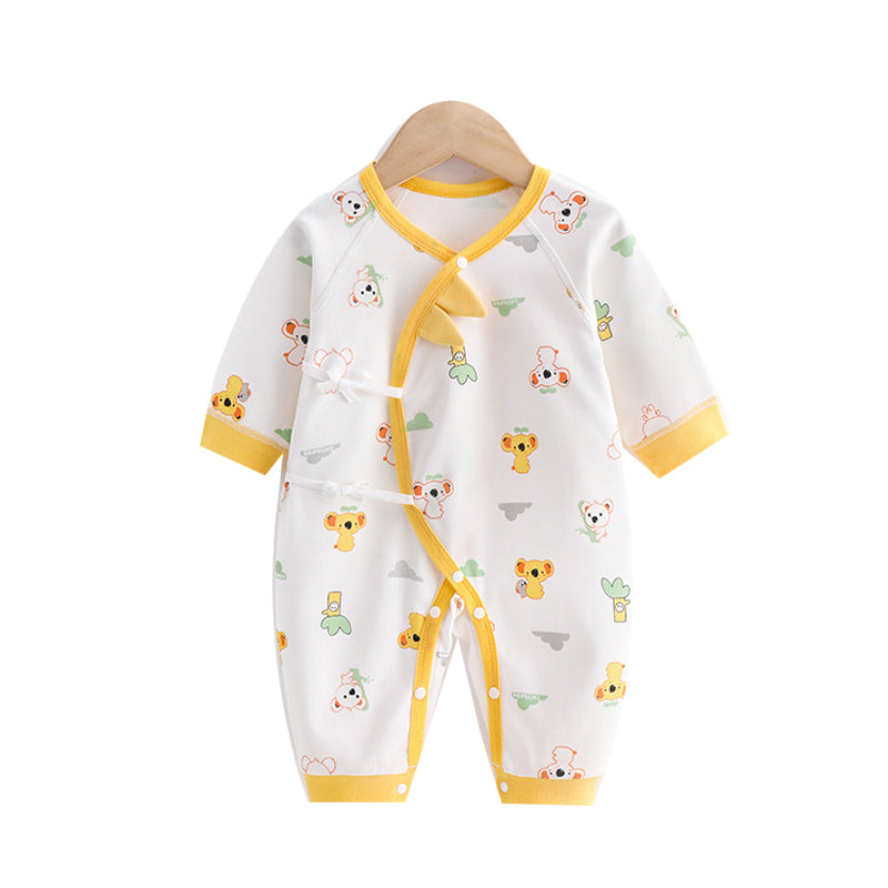 Baby Unisex Animals Print Jumpsuits Wholesale 22101843