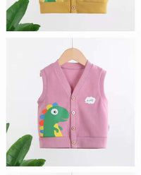 Load image into Gallery viewer, Baby Unisex Dinosaur Vests Waistcoats Wholesale 22101850
