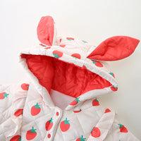 Load image into Gallery viewer, Baby Girls Fruit Print Jumpsuits Wholesale 221018519
