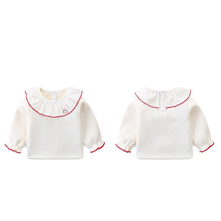 Baby Girls Embroidered Tops Wholesale 221018525
