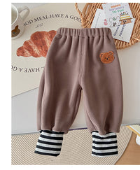 Load image into Gallery viewer, Baby Unisex Striped Cartoon Print Pants Wholesale 221018556
