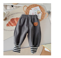 Load image into Gallery viewer, Baby Unisex Striped Cartoon Print Pants Wholesale 221018556
